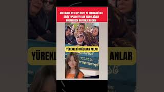 Acılı Anne İpek Toplusoy, 10 Yaşındaki Kızı Selini Son Yolculuğuna Uğurlarken Baygınlık Geçirdi