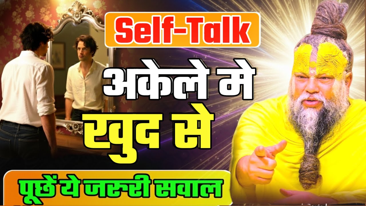 Self-Talk अकेले में खुद से पूछे ये जरुरी सवाल ! PREMANAND JI Important question! #premanandji