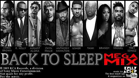 Chris Brown- Back To Sleep MEGAMIX (ft. R. Kelly, Trey Songz, ZAYN, Usher, Brandy, Miguel, & MORE)