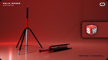 Solidworks Tutorial - Tripod Making - Solidworks Advance - Dimension Devil