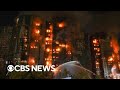 Death toll rises after massive Hong Kong apartment building fire
