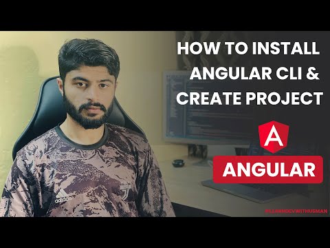 How to install angular cli and create project in Urdu | Hindi