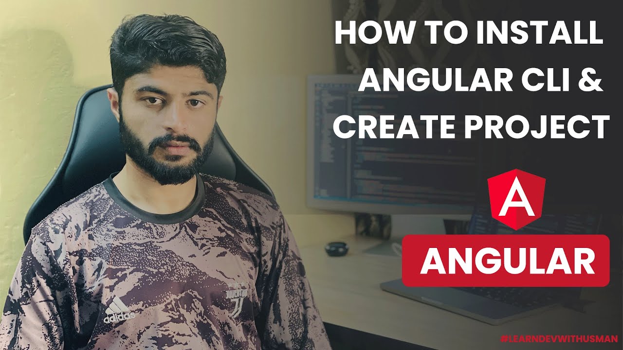 How to install angular cli and create project in Urdu | Hindi - YouTube