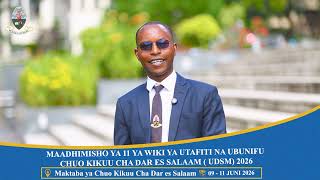 UNIVERSITY OF DAR ES SALAAM: 11TH RESEARCH AND INNOVATION WEEK 2026