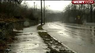 Rain Floods Roads Across Tri-State