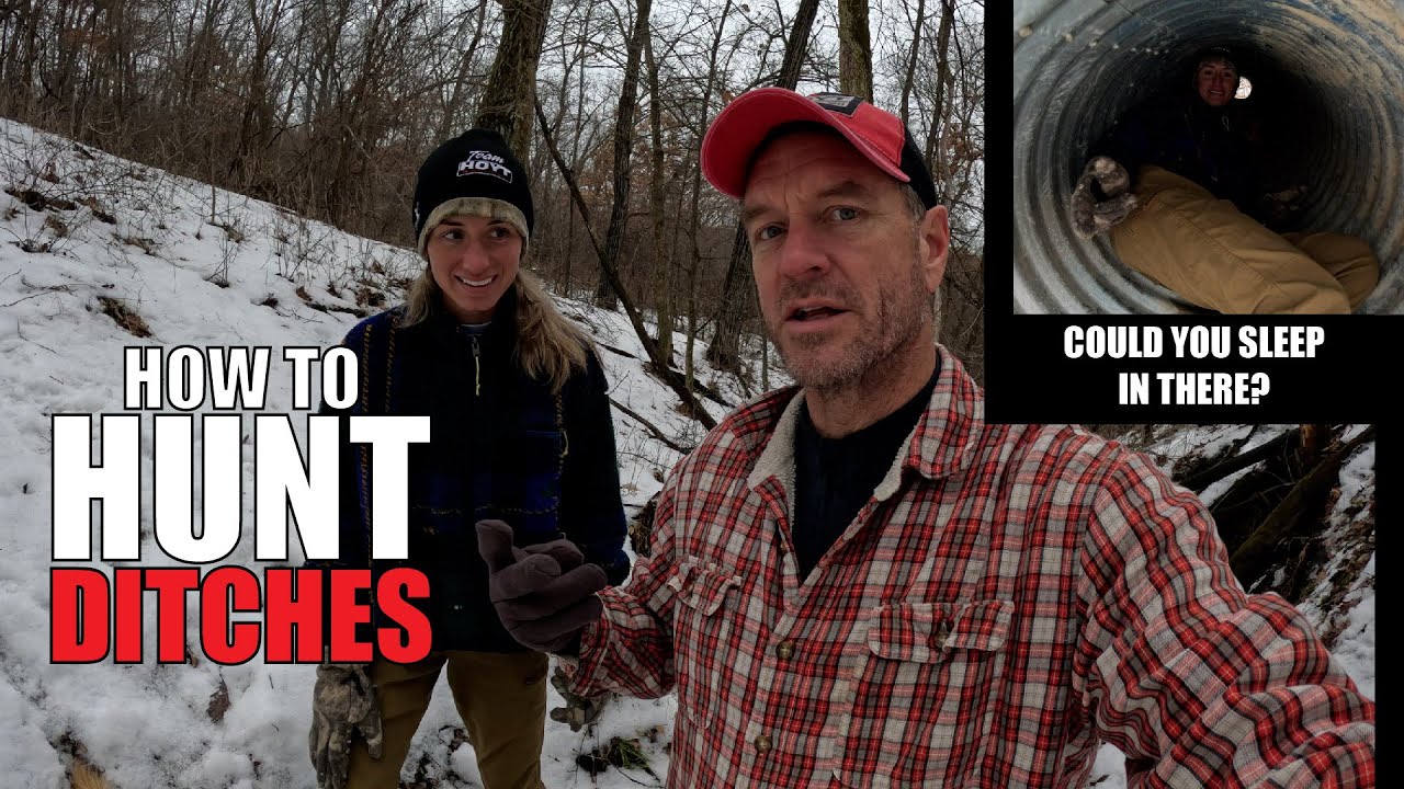 Post-Season Scout - How to Hunt Ditches | Bowhunting Whitetails w/ Bill Winke