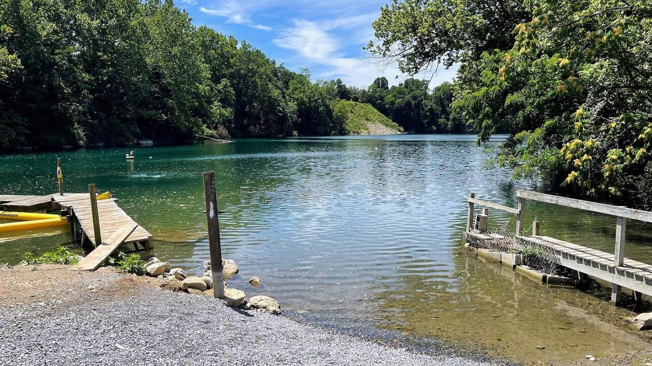 My First dive in Lake Allure Quarryville PA YouTube