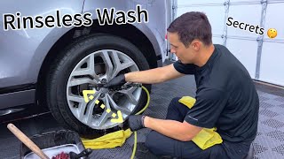 The Secrets of Rinseless Washing a Wheel