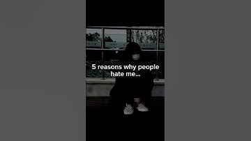 Thumbnail of 5 reasons why people hate me #hate #me #people #music #subscribe #song #rap #trap #hiphop
