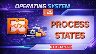 Process States in Operating System | Process Lifecycle | OS Lecture 25