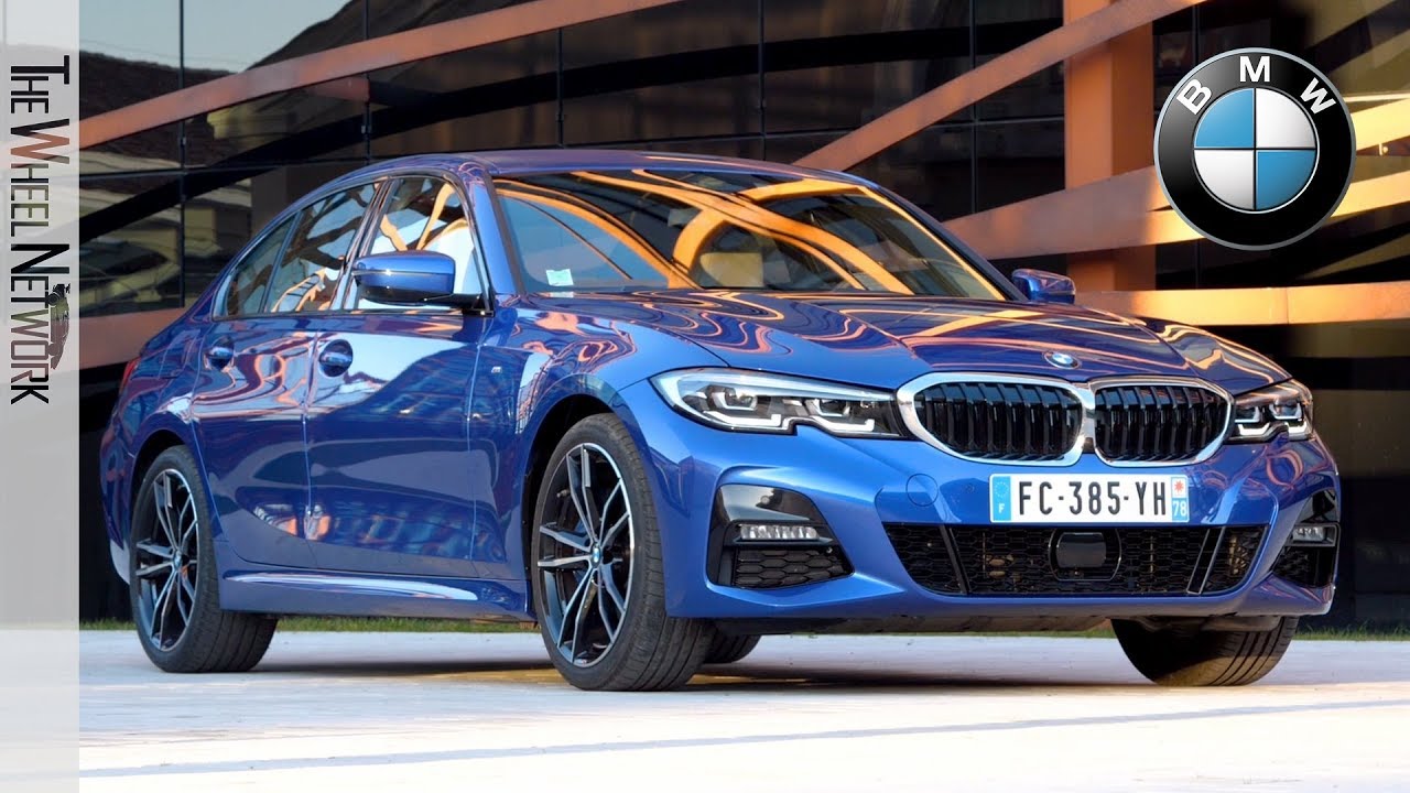 2019 Bmw 320d Xdrive Portimao Blue Driving Interior Exterior France