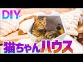 【DIY】パリパリ塗装で猫大喜び！？簡単ひび割れペイント