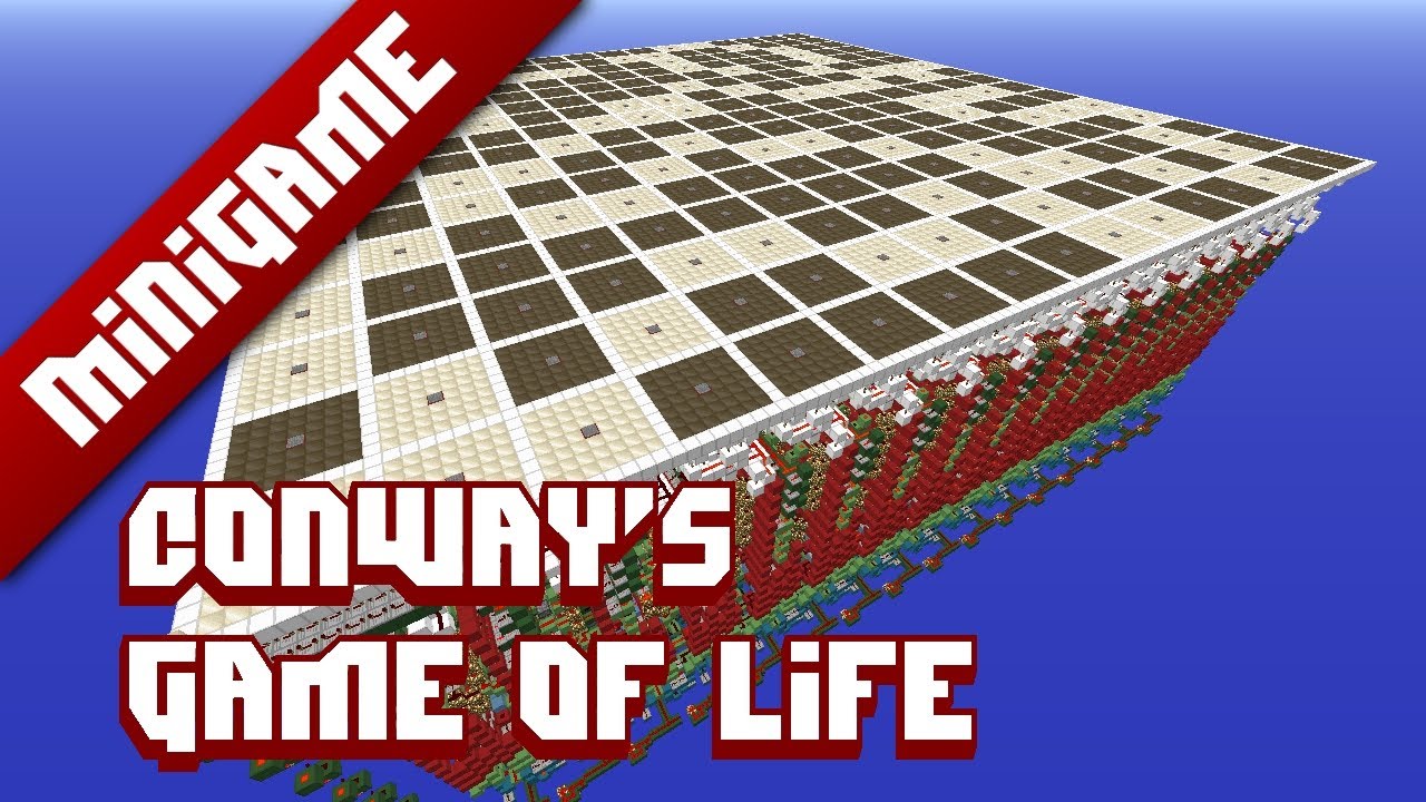 Minecraft Mini Game: Conway's Game of Life 