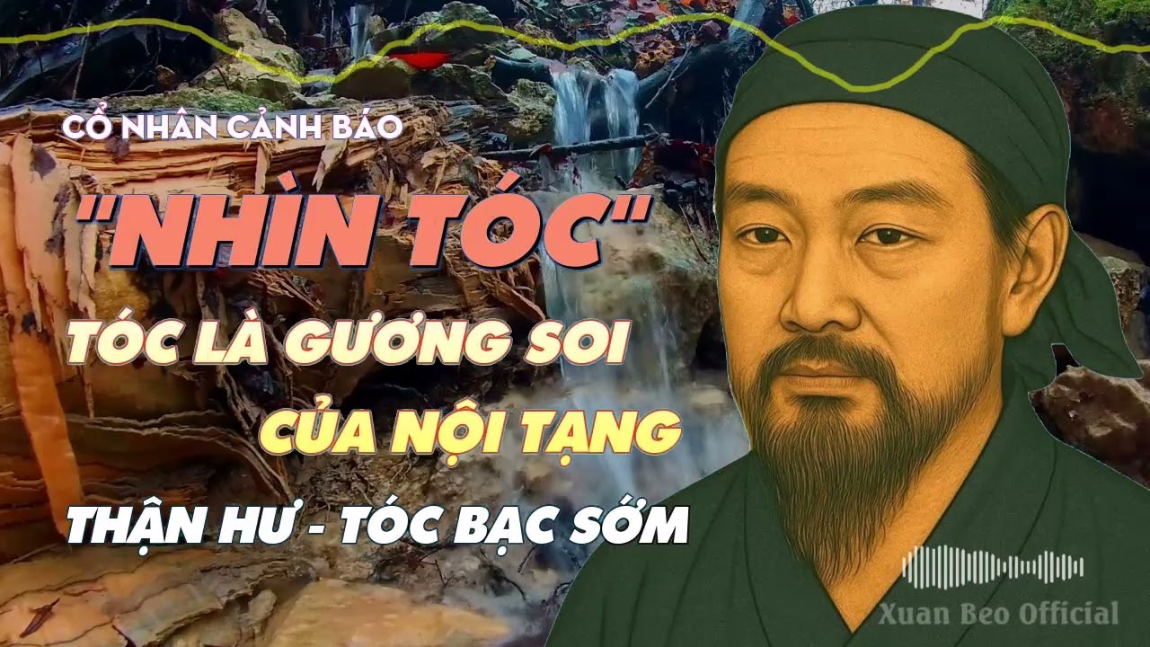 Tóc Là Gương Nội Tạng, Đen Bóng Thì Khí Huyết Sung Mãn | Tóc Bạc Sớm, Ấy Là Lời Than Của Thận