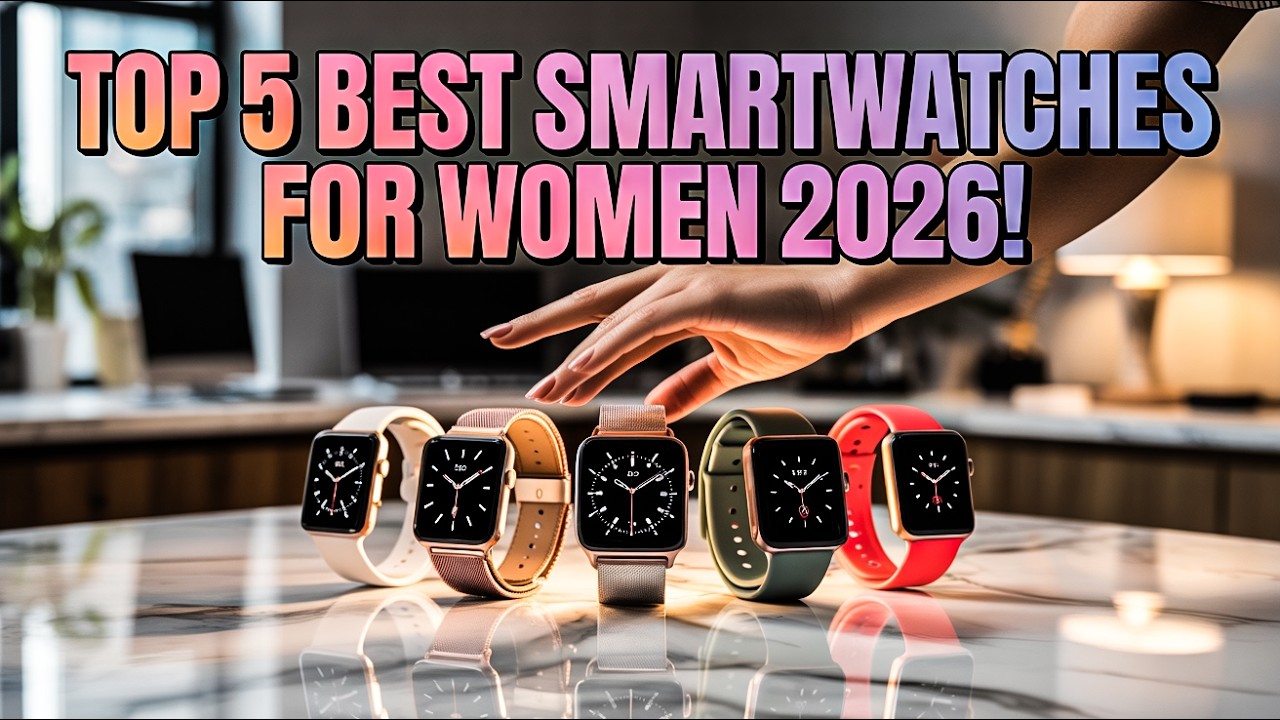 Топ-5 лучших умных часов для женщин 2026 года!