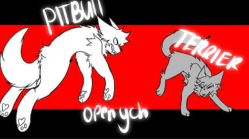 PITBULL TERRIER - Open ych (animation meme) TW/BLOOD