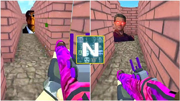 Nextbots Sandbox in Backrooms Shooter Gameplay , Sandbox Android Games  ios Walkthrough Simulator