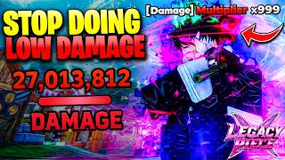 This is HOW You Can HIT MAX DPS 😱 | DAMAGE GUIDE | Legacy Piece