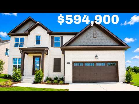 Gallatin Home Tour - All-Brick New Build With a Community Pool - Where to Live In Nashville