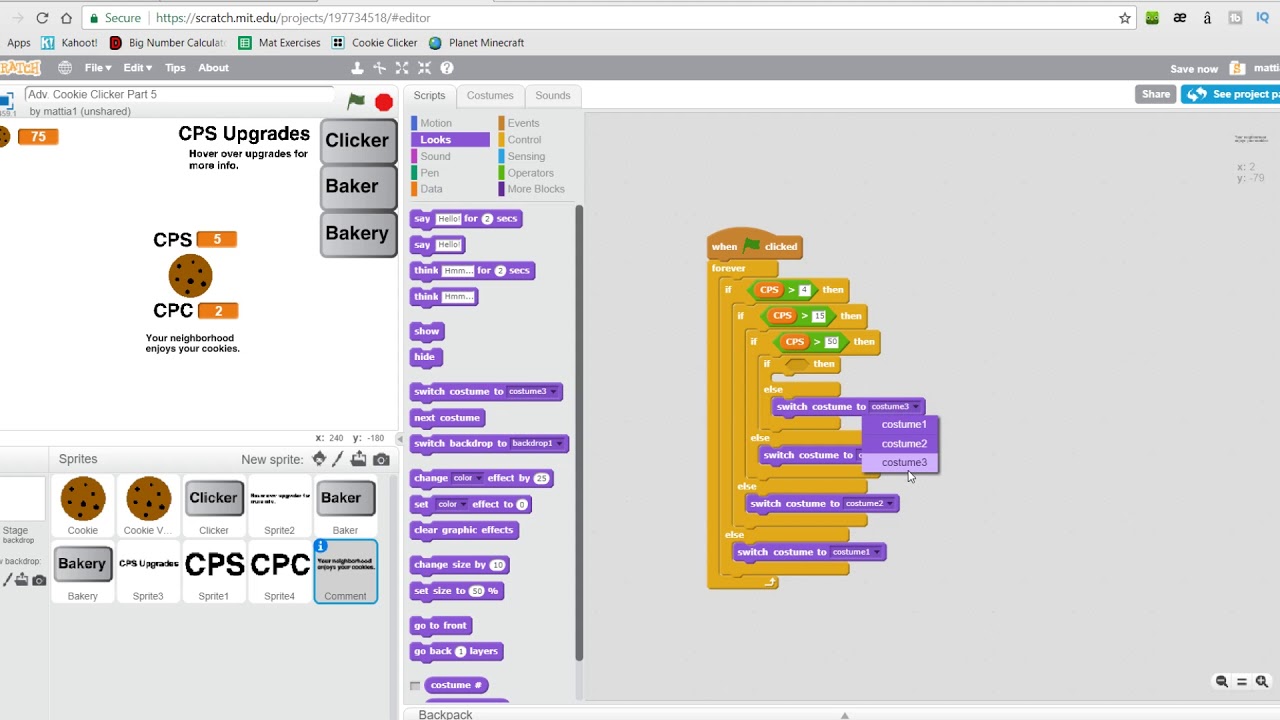 Programming [Scratch] - Cookie Clicker - Tutorial - Instructables