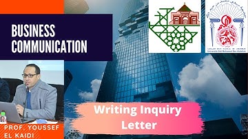 Writing an Inquiry Letter