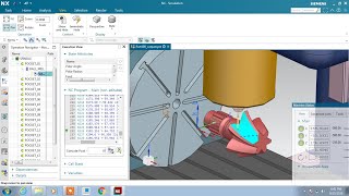 #NX 1926 #NX CAM #4 Axis toolpath #Normal to drive