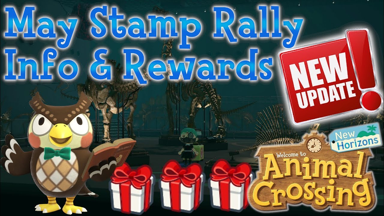 Stamp Rally Event How to Guide Info & Rewards! Animal Crossing New Horizons YouTube