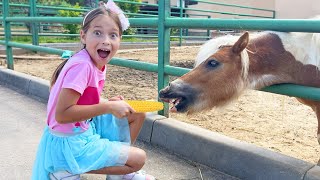 София и веселая история с животными на ферме