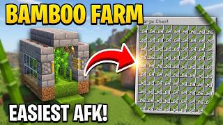 EASIEST AFK Bamboo Farm in Minecraft 26.1+ | Java Edition