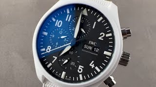 IWC Pilot's Watch Chronograph Top Gun "Lake Tahoe" IW3891-05 | Full Review & Features