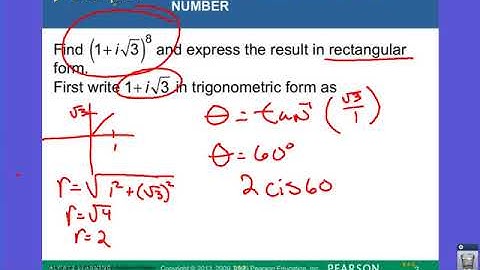 8.4 Powers and Roots of Complex Numbers