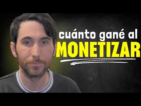 🤑¿Cuánto se GANA en YouTube con un Canal Pequeño? | Mi Primer Mes Monetizado