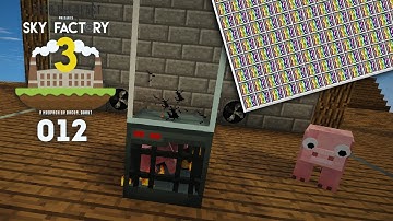 Sky Factory 3 EP12 | AUTOMATIC EPIC BACON!!! (1.10.2 Modded Minecraft)