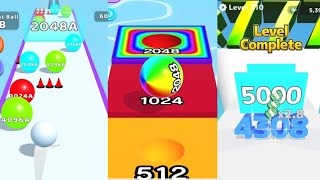 Number Master vs Epic Ball Run 3D vs Ball Run 2048 Merge Number