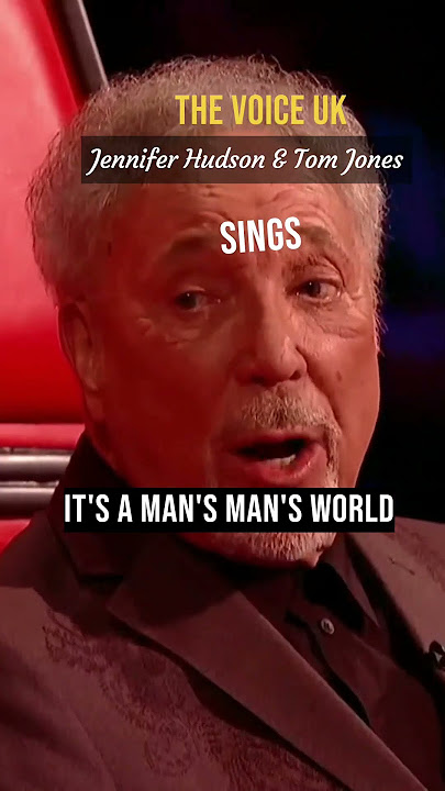 Jennifer Hudson & Tom Jones Sang 'It's A Man's Man's World.' | Voice UK