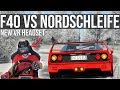 How Fast Can The Legendary Ferrari F40 Lap The Nordschleife?