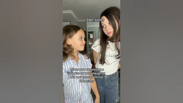 Sisters don’t keep secrets #shorts #sacconejolys #sisters