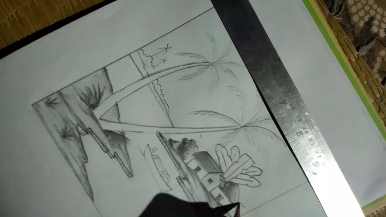 Easy pencil sketch drowing - YouTube