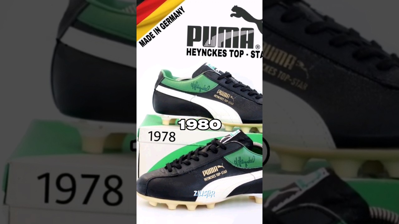 Evolution Puma Boots Football (1950-2023)