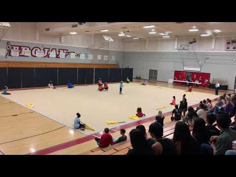 Team Charter Academy Winterguard NCBA Championships 2019