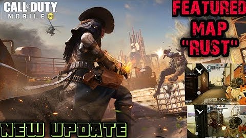 Call of Duty Mobile ✓ New Map " RUST" || Featured match gameplay || Rust for dust.