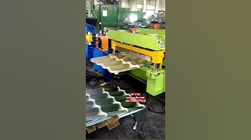 Glazed Tiles Roofing Roll Forming Machine with Servo motor