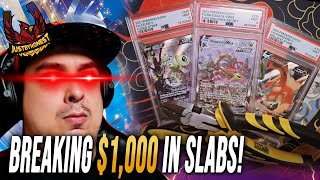 Destroying Almost $1000 in Pokemon PSA Slabs!!