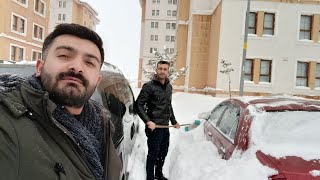 Erzurum Yoğun Kâr Yağışı
