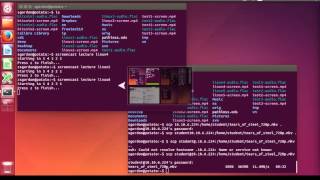 Linux Command Line - Screencast with FFmpeg and SoX