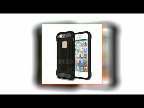 Ultra Thin Shockproof Rugged Impct Hybrid Armor Silicone Back Cover for iPhone 5 / 5S / SE
