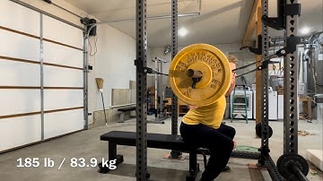 Day 171: Can a lazy 48 year old get back in shape? #boxsquat