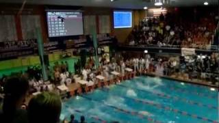 New Trier High School 200 Free Relay Illinois State Champs 2012 (1:23.01)