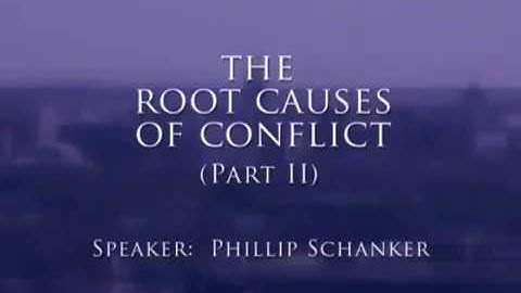 Root cause of conflict Part 2
