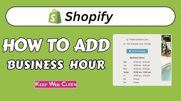 Adding business hours to Shopify homepage step-by-step || Widgets elfsight